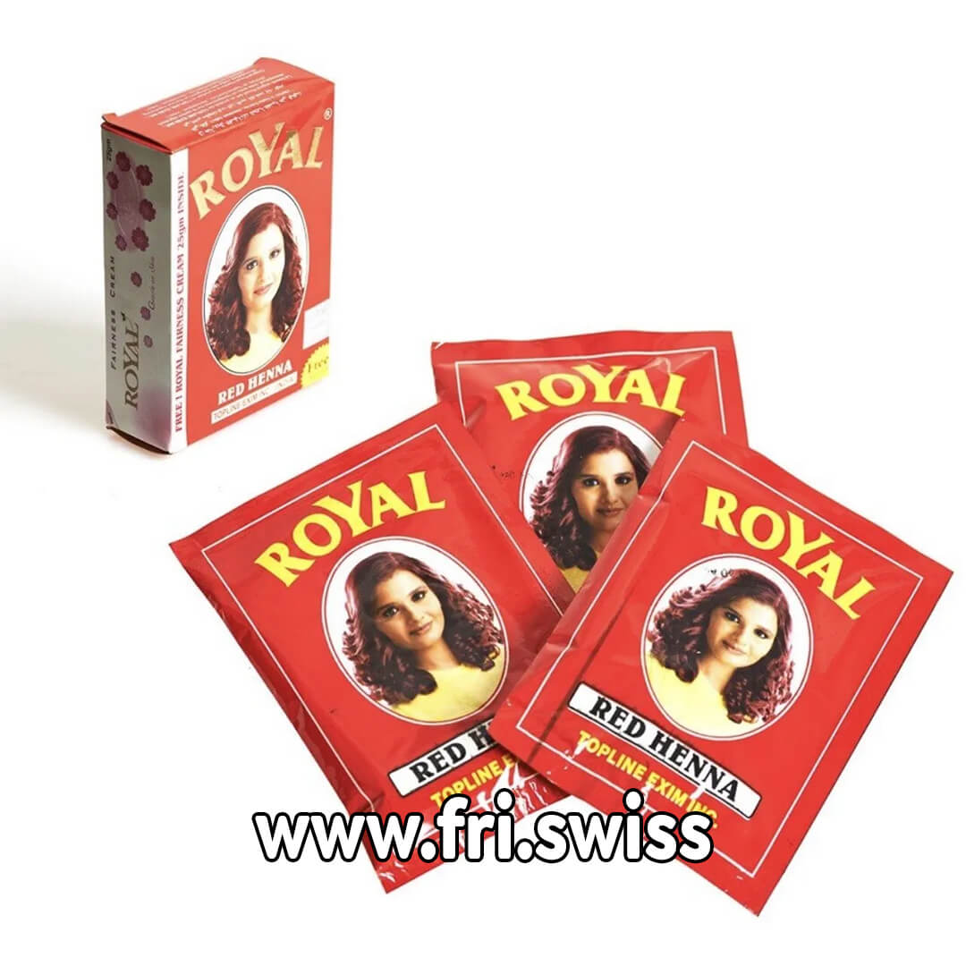 Royal Kanë ngjyrë e kuqe - Royal red Henna