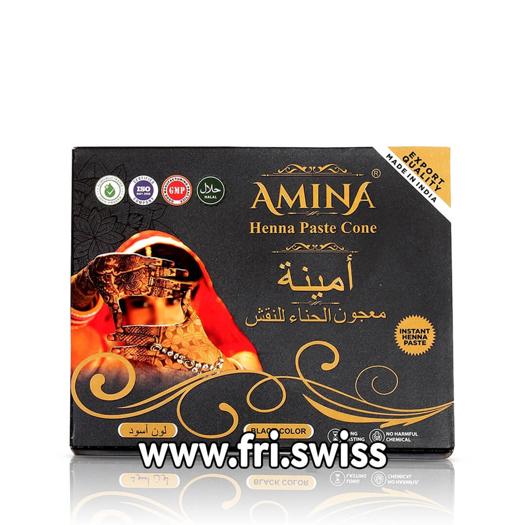 Amina kanë e zezë - Amina henna paste cone