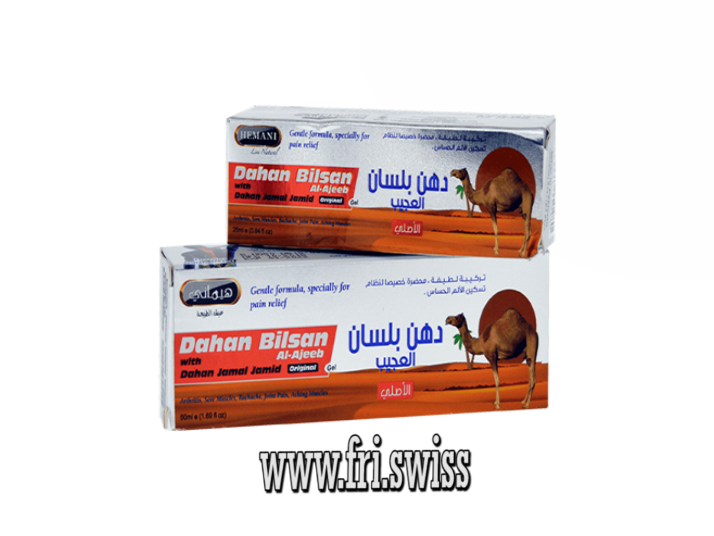 Kremi “Dahan Bilsan” 50 ml kundër dhimbjeve reumatike të trupit nga ekstrakti i devesë