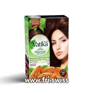 Vatika kanë e kaftë me bajame 4 - Vatika henna natural brown with almond 4