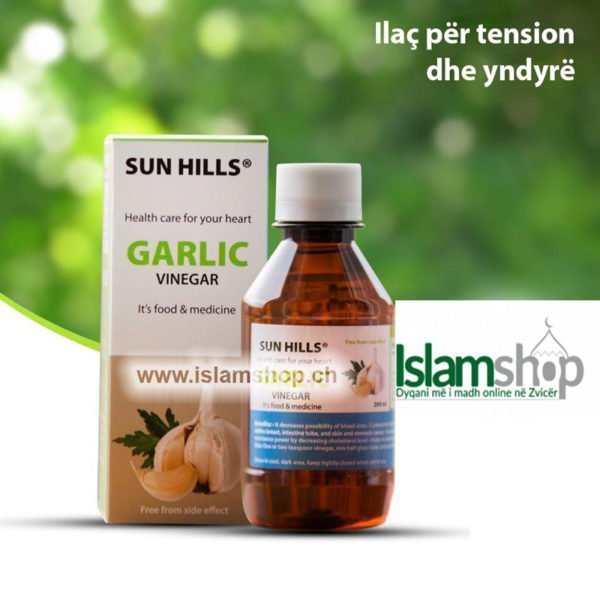 Garlic Vinegar – Ilaç për tension dhe yndyrë 200 ml