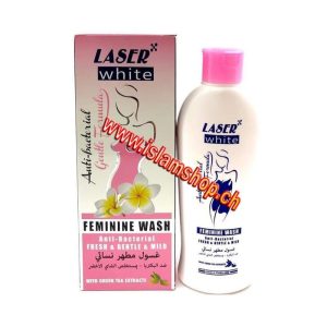 Larje femërore me lazer të bardhë - Feminine Wash Laser White