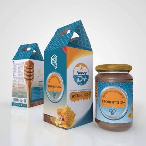 Mjalti për shërimin e Bronhitisit – Honey Bronhits D+