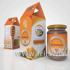 Mjaltë me Ginger dhe Farë-zezë BlackGinger D+