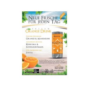 Sultan Orange Drink me farë të zezë